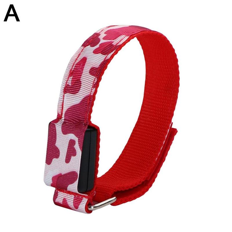 Sports LED Reflective Band Camouflage Bracelet Ankle Leg Strap Wristband Led Luminous Armbands for Party Jogging Running Cycling: A