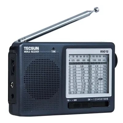 Draagbare Radio Tecsun R-9012 12 Band Fm/Am/Sw Radio Multiband Radio Receiver Draagbare Y4122H Hoge Gevoeligheid Tecsun radio Fm