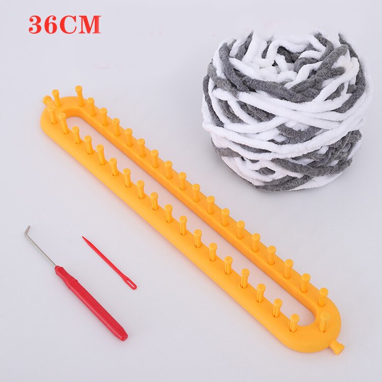 High DIY Knitting Kit Needlework Classical Knitter Wool Scarf Shawl Hand Weaving Tools Handmade Lazy Tools for Beginners LG66: E