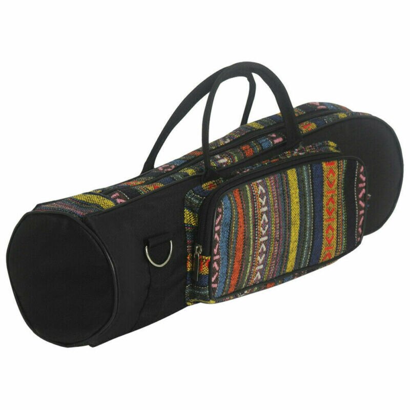 Sac de trompette Durable Oxford sac en coton doux sac à fermeture éclair Double