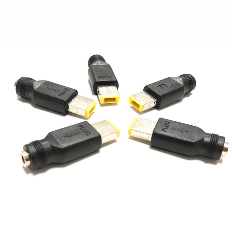 1pcs DC 4.0x1.7mm 4.0*1.7 female socket jack to Square End Adapter DC Power Plug Connector For Lenovo Laptop Notebook