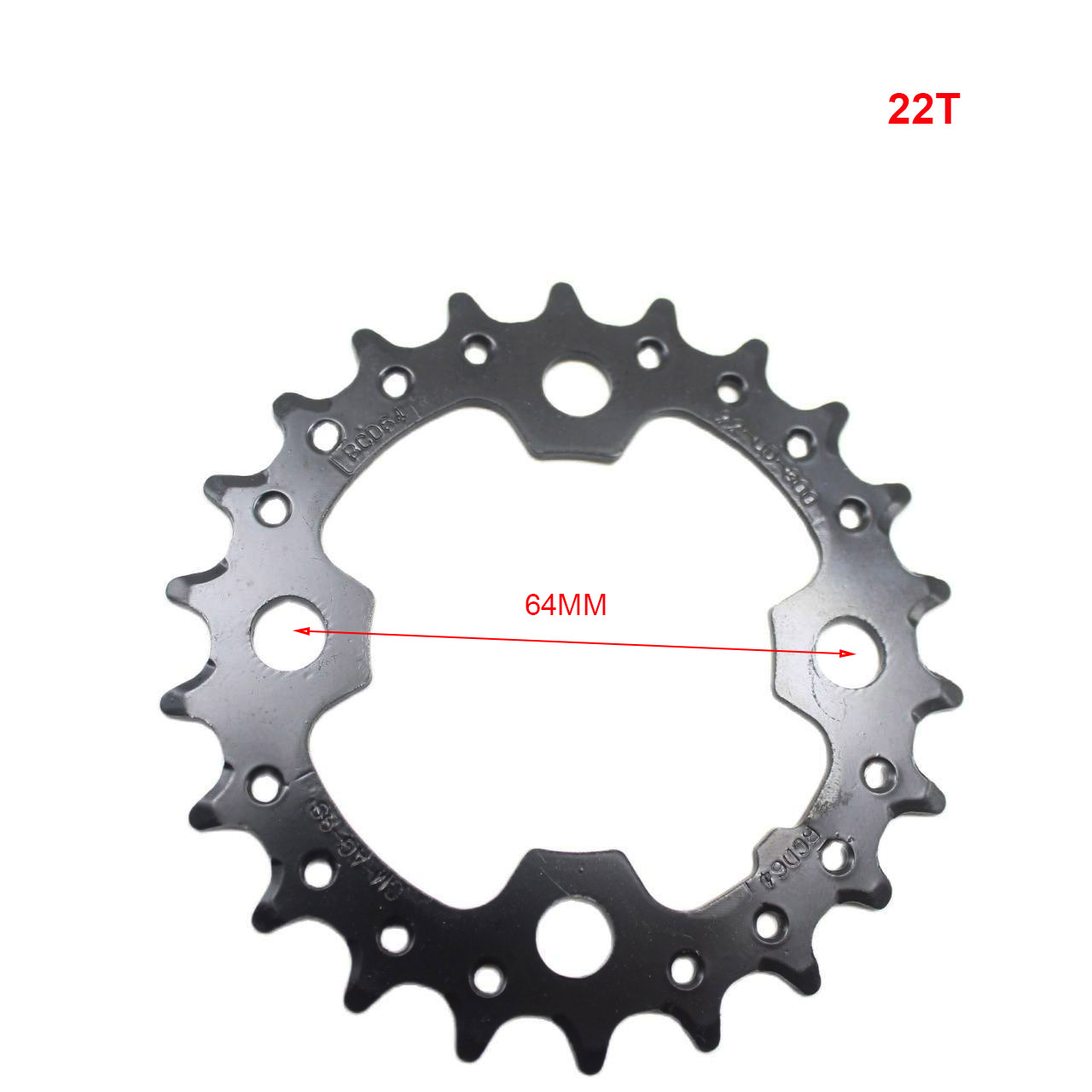22T 32T 42T 44T Fietsketting Wiel Mtb Chain Wiel Fiets Mtb Fiets Sprocketwheel Kettingblad Voor crankstel M590 M430 Vouwfiets: 22T