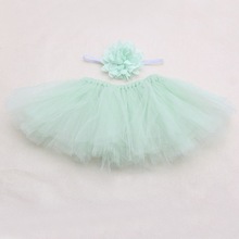 Leuke Peuter Pasgeboren Baby Meisje Tutu Rok & Hoofdband Photo Prop Kostuum Outfit