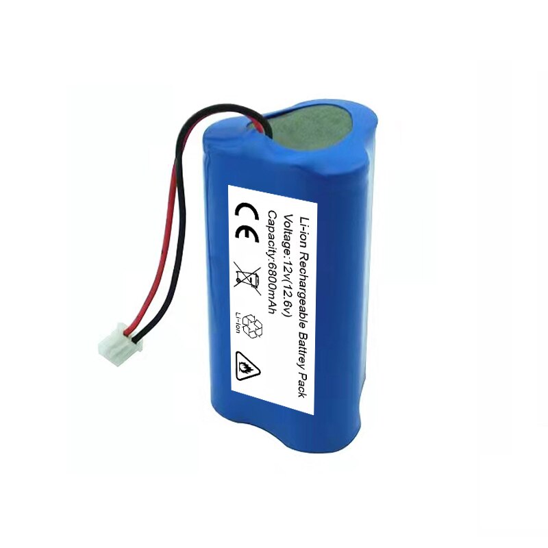 Portable 12V 6800mAh 18650 Lithium ion Rechargeable Battery pack 3S1P Speaker flashlight CCTV Camera GPS search light equipment