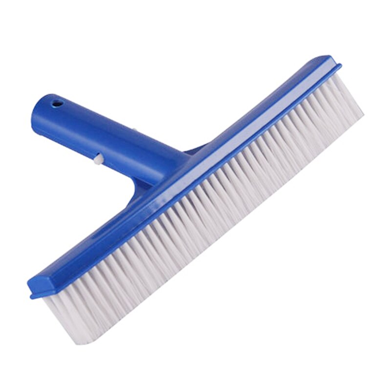 10 Inch Swimming Pool Brush Plastic Brush Head For Swimming Pool, Bathtub, Aquarium Cleaning Brush For Wall Tile Floor: Default Title