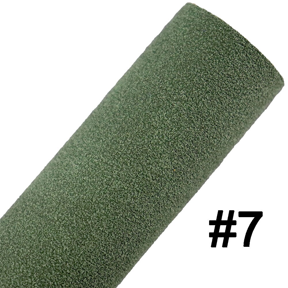 30X134Cm Roll Plain Kleur Frosted Suède Zool Faux Syntetic Leer Stof Materiaal Voor Haarelastiekjes Oorbel Handtassen diy KY008: KY008 - 7