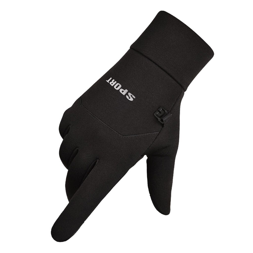 Mænd cykling vinter varme handsker vandtætte handsker vinter skiløb handsker touchscreen udendørs
