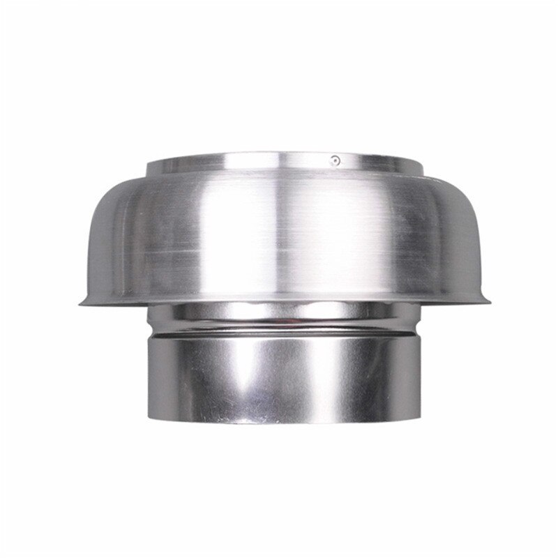 Weatherproof Mushroom Air Vent Roof Vent Cap Cover 5" / 6" Chimney Caps Cover Aluminum Self-color Cowl Vents Roof Cowl Exhaust