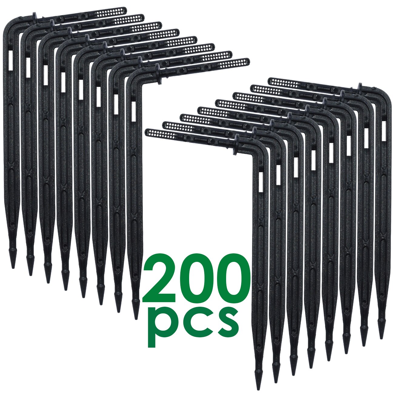 SPRYCLE 10-120M 3/5mm PVC Schlauch Micro Drip Bewässerung System w/ Puncher 1/8&#39;&#39; Garten schläuche Rohr Pfeil Tropf Pflanzen Gewächshaus: SPL11-039-200PCS