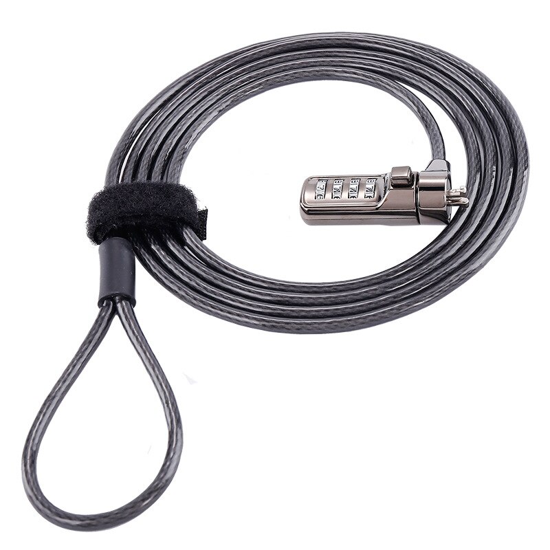 Collectie 4 Digit Security Wachtwoord Computer Lock Anti-Diefstal Ketting Voor Notebook Pc Laptop Anti-Diefstal Slot