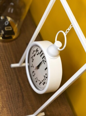 Luminous Wall Clocks Large Clock watch Horloge 3D DIY Acrylic Mirror Stickers Quartz Wall Klock Modern mute: WHITE