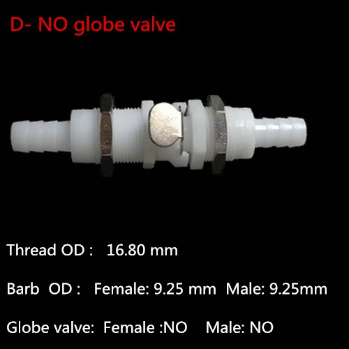 CPC Quick-Disconnect Hose Barb Quick Connector: 11