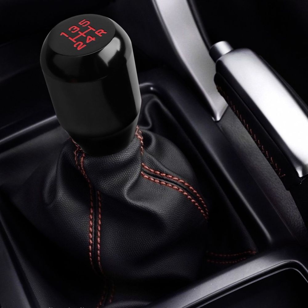 Manual Shift Knob 5-Speed Aluminum Alloy Head Knob Auto Car Gear Head Manual Transmission Handle Stick Lever Car Accessories