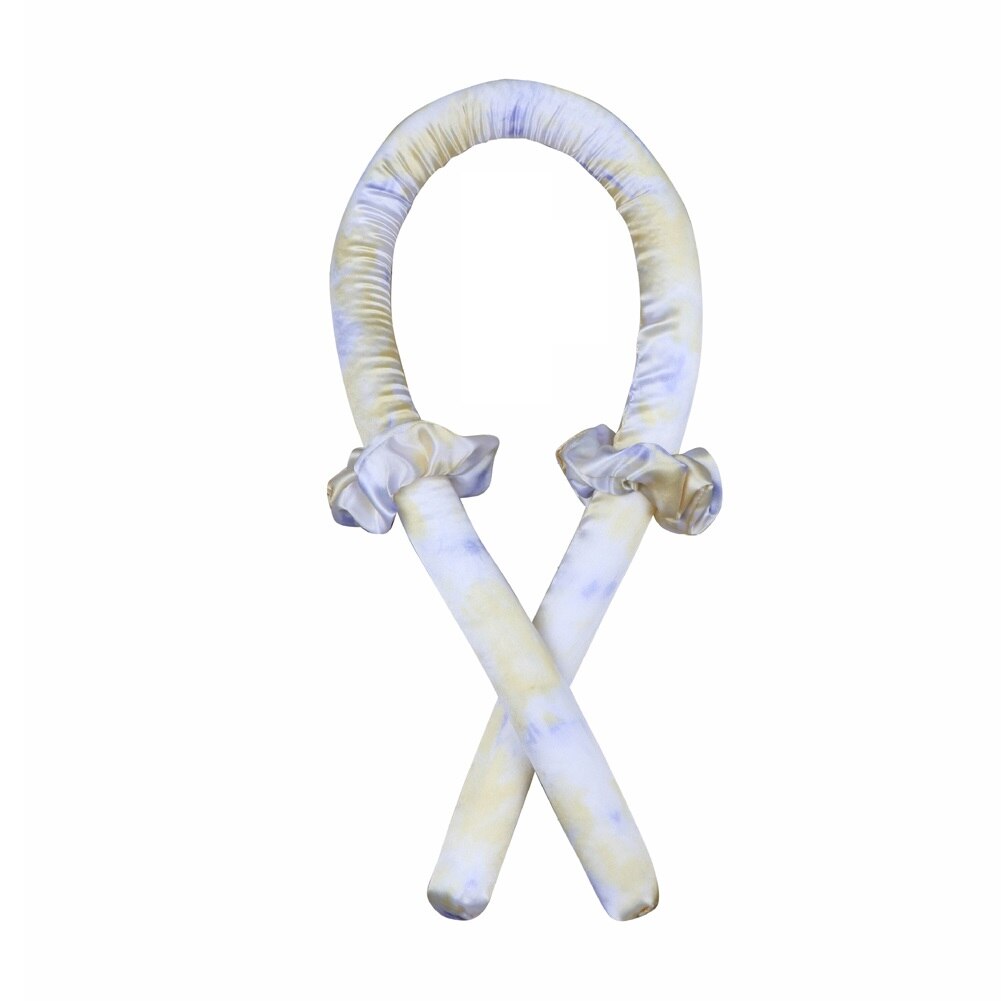 Heatless Curling Rod loki jedwabna wstążka wałki do włosów śpiąca miękka opaska fala pręt z pałąkiem na głowę Lazy Curler Set Make Hair Soft: 07