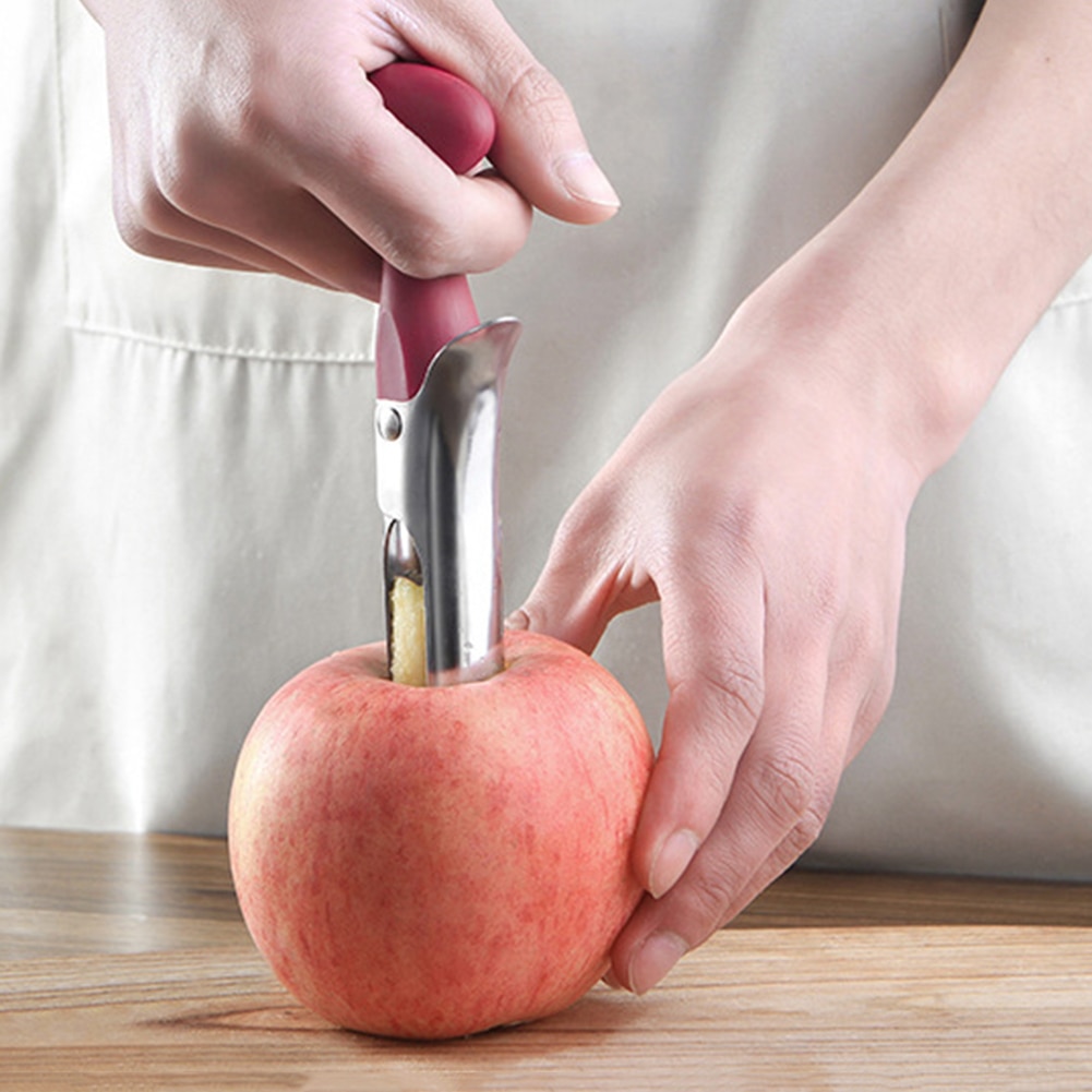 Rvs Apple Cutter Mes Corers Fruit Slicer Multifunctionele Snijden Groente Core Fruit Kern Trekken Maker