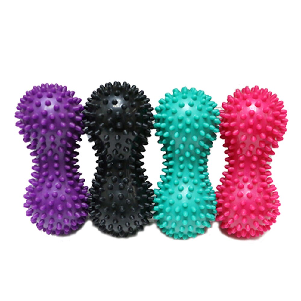 Foot Massage Roller Peanut Double Lacrosse Spiky Ball Myofascial Balls for Plantar Fasciitis Mobility Back Foot Arch Pain Relief