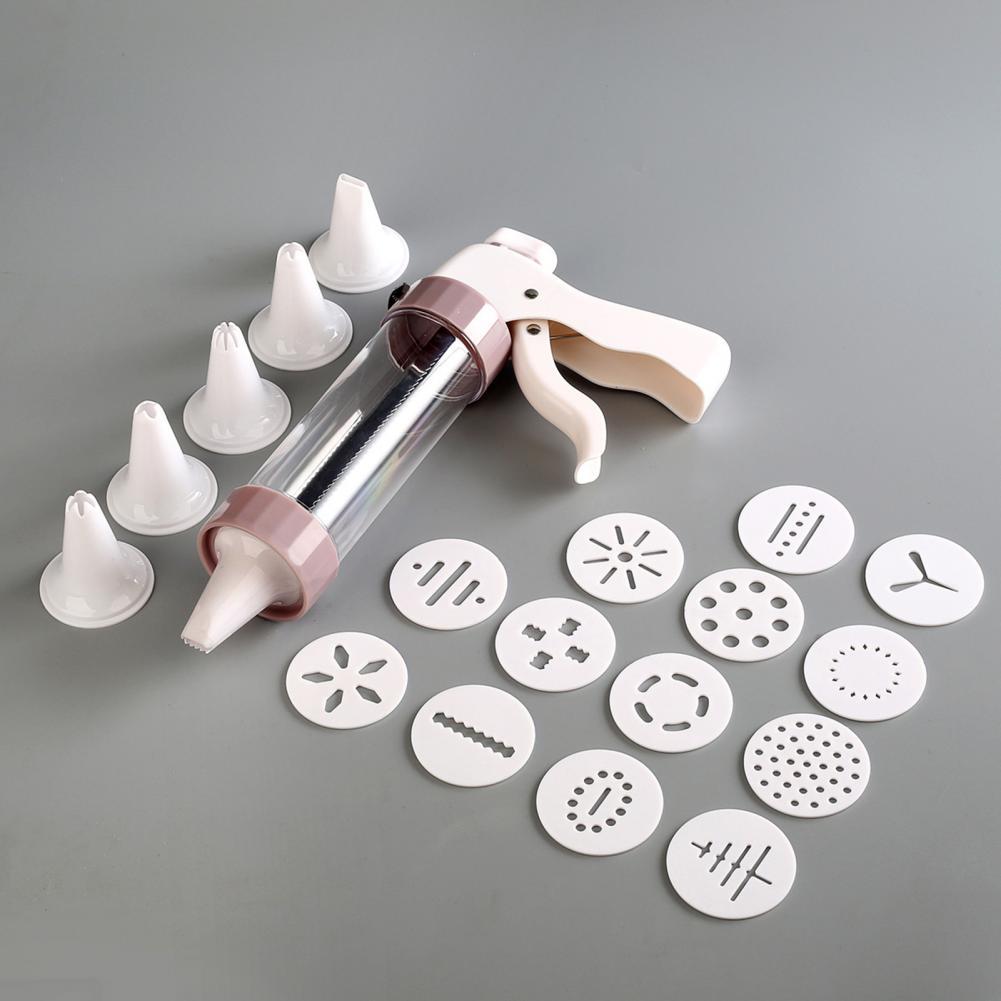 80% Sales! 1 Set Koekjes Druk Nozzle Multi-Functionele Gehumaniseerd Veilig Creatieve Koekjes Decoreren Nozzle Voor Fest