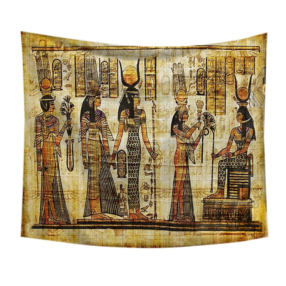 Religiøst tapet gamle egyptiske serier boligindretning hænge tapetvæggen baggrund baggrundsvæg