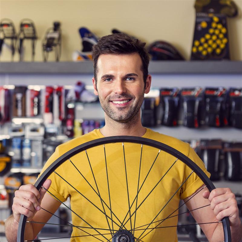 ABSOPRO Fahrrad Speichen 14G 230mm - 36 Stück Schwarze Stahlspeichen Für Mountainbikes