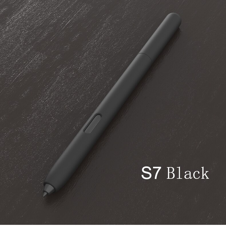 Funda protectora para tableta Samsung Tab S7 S6, accesorios antiarañazos, funda para bolígrafo de pantalla táctil: Black S7 Pen