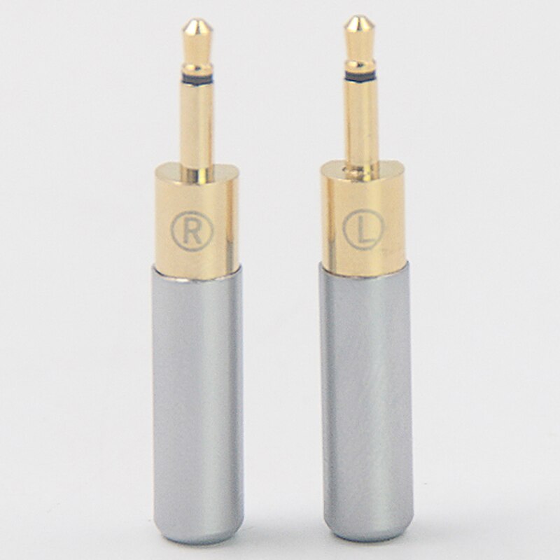 2pcs 2.5mm Headphone Audio Cable Connector Plug Pin Adapter HD700