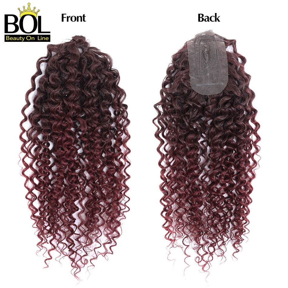 Water Wave Synthetic Curly Hair Bundles 4 Bundles(24*2+26*2) with Hair Topper High Temperature Resistan Fiber Hair Extensions