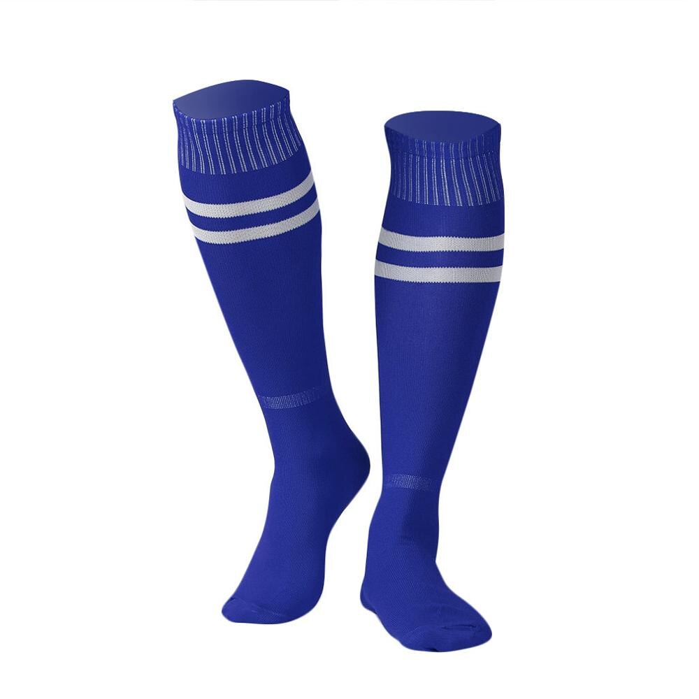 1 paio sport Calzini E Calzettoni Ginocchio gambali Calze E Autoreggenti Calcio baseball Calcio Sopra Il Ginocchio Alla Caviglia Uomo Donna Calzino in scorta caldo: blu