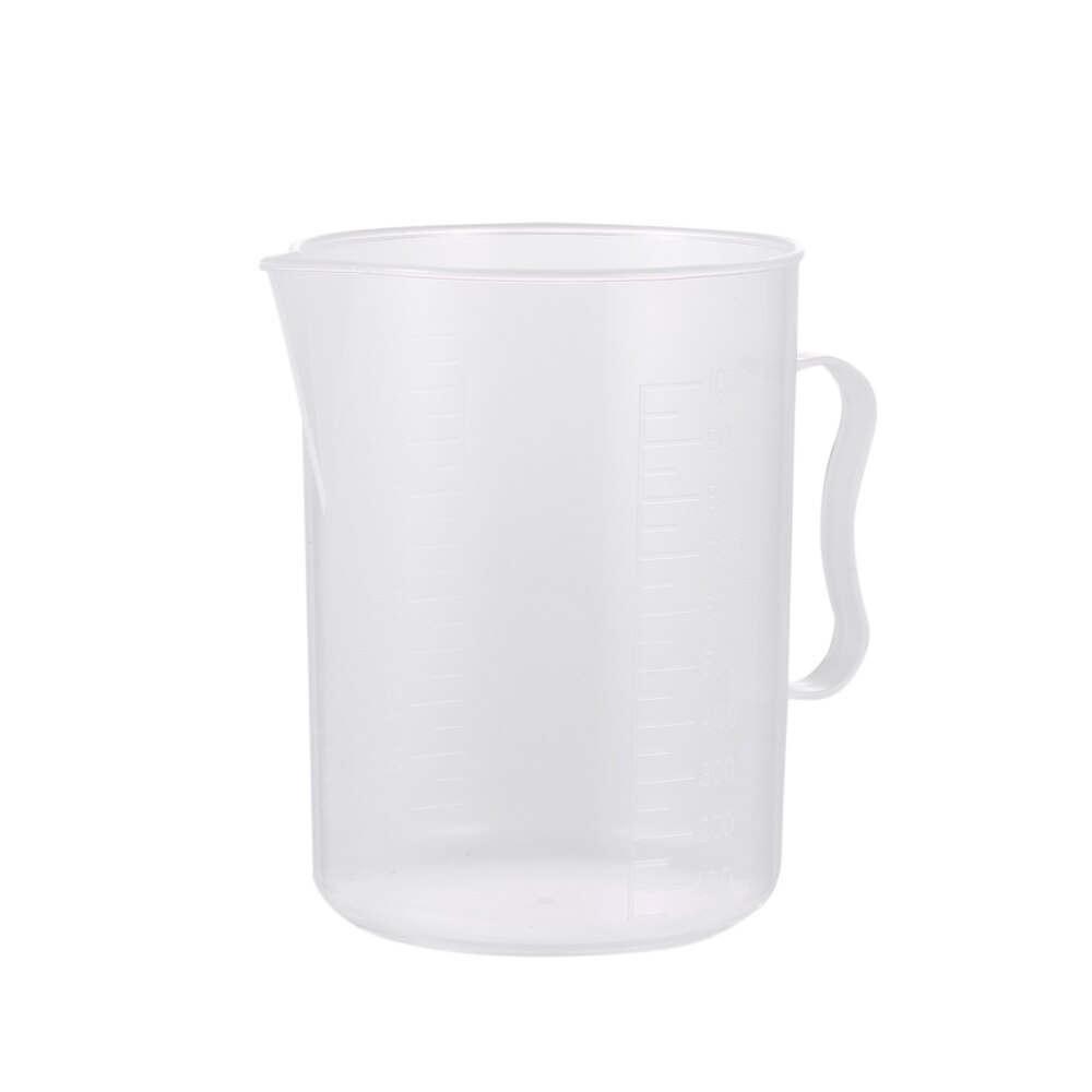 2pcs Measuring Pitcher with Handle Clear Graduated Cups Large Capacity Measuring Beaker for Kitchen (1000ml+2000ml)