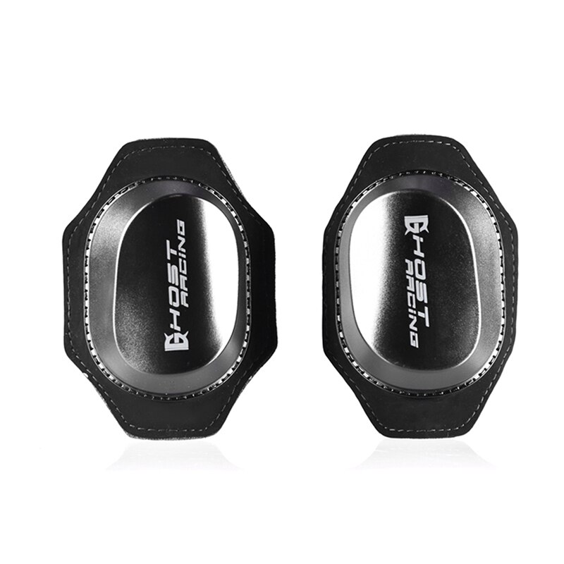 Kniebeschermers slijtvaste blok voor motorbeschermende uitrusting baan kniebeschermers druk elastische kniebeschermers: Zwart