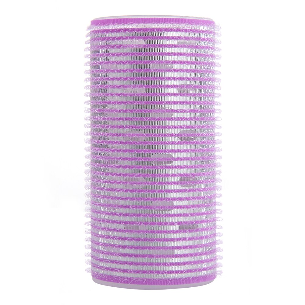Hair Rollers Curlers Self Grip Holding Self-Adhesive Sticky Hairdressing Lazy Silk Ribbon Heatless Rod Headband Hair Styling: 50x105MM