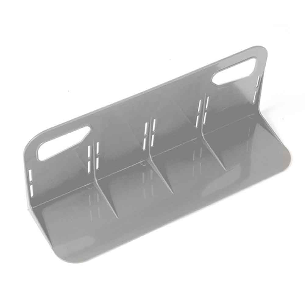 PP Interior Accessories Easy Install Simple Shake Proof Fixed Rack Holder Car Trunk L Shape Durable Anti Slip Luggage Box Stand: Grey L