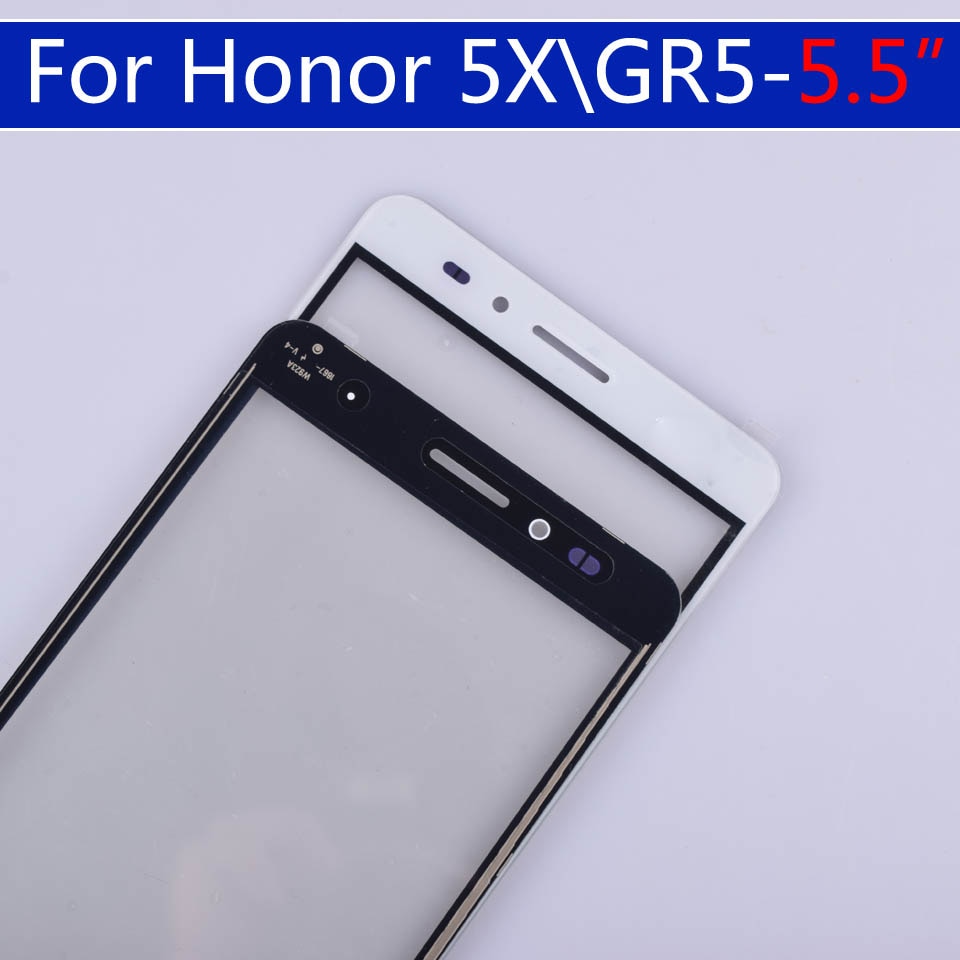 5.5" Touchscreen For Huawei Honor 5X Touch Screen Panel Sensor Digitizer For GR5 KII-L21 L22 L23 L03 L05 Display Glass Lens