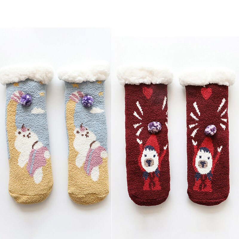 Christmas socks kids Cotton Winter Socks Baby Girls Boys Kids Socks Christmas Tree Snow Elk Children Christmas Socks