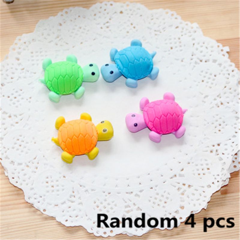 30+ Styles Cartoon Shape Rubber Eraser Cute Children Stationery School Supplies Rubber Eraser Correction Supplies Kids: 13