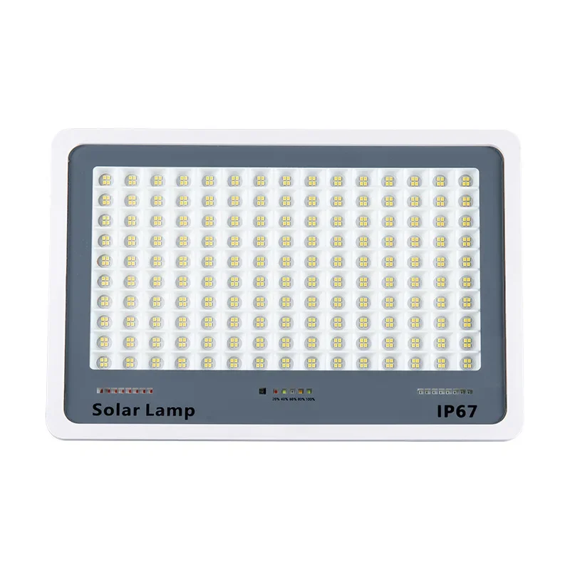Outdoor Schijnwerper Solar Lamp 96/140/216 LED Afstandsbediening Binnenplaats Verlichting Straatlantaarn Waterdicht IP67 Tuin Huishouden