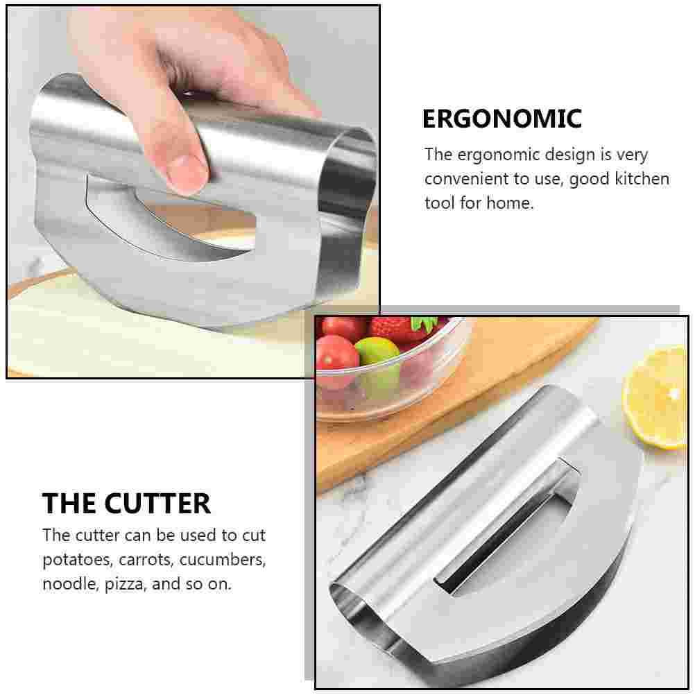 Stainless Steel Vegetable Slicer Double-faced Fruit Chopper Vegetable Noodle Slicer