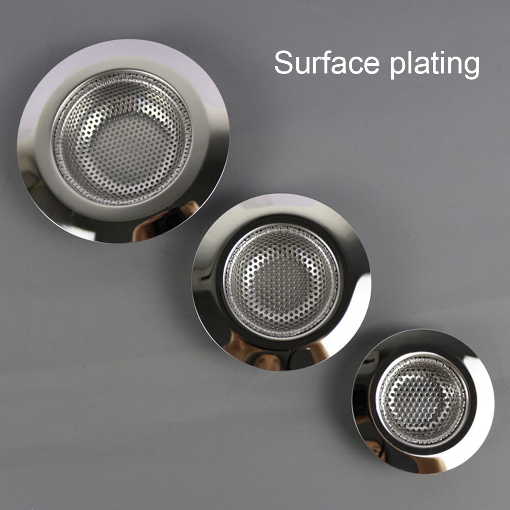 7/9/11cm Stainless Steel Kitchen sink Strainer Stopper Waste Plug Sink Filter filtre lavabo bathroom hair catcher