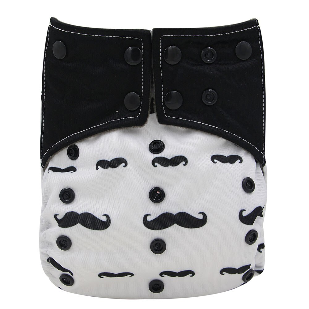 Ohbabyka Wasbaar Luiers Bamboe AI2 Doek Luier Herbruikbare Nappy Liners Luiers Maat Verstelbaar Fralda De Pano: K116