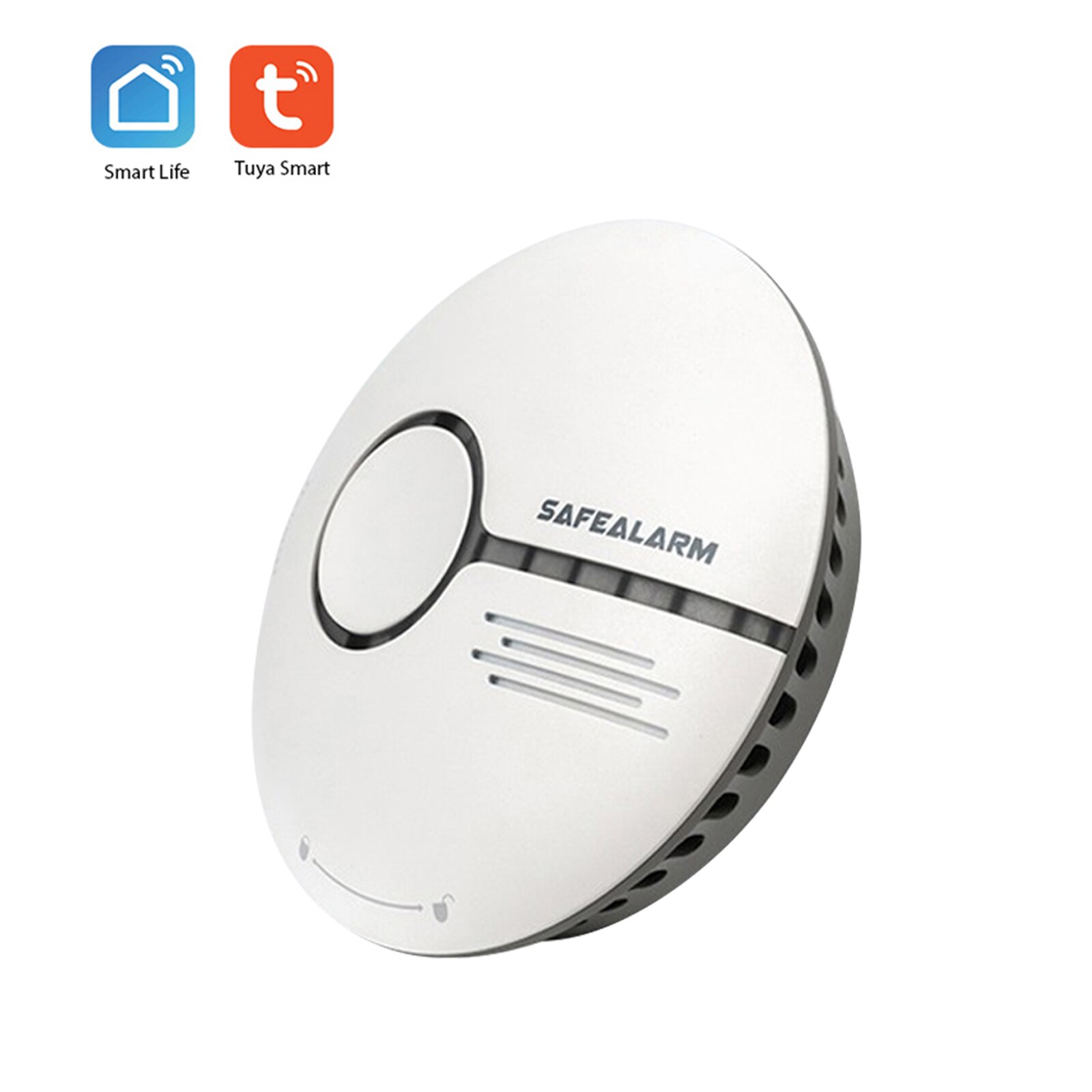 Wifi rookmelder slimme brandmelder sensor draadloos beveiligingssysteem smart life tuya app bediening smart home voor thuis keuken