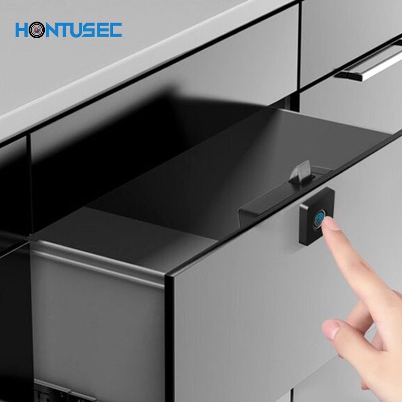 Fingerprint Lock Cabinet Locks Biometric Keyless Wooden Box Furniture Drawer Intelligent Electronic Suitable For Home &amp;Office