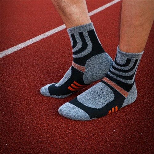 Chaussettes de Sport à Compression pour hommes, , ,: GRIS