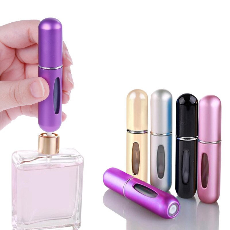 5 Ml Lege Navulbare Parfum Verstuiver Fles Met Spray Scent Pomp Cosmetische Containers Spray Verstuiver Fles Voor Reizen