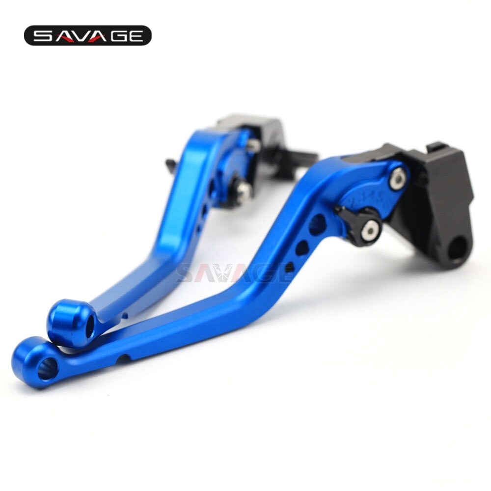 Long Court Levier D'embrayage De Frein Leviers Pour HONDA NC 700S 700X 750S 750X CTX 700 750 VFR400R VTR250 NC700S NC700X NC750S NC750X CNC: long blue