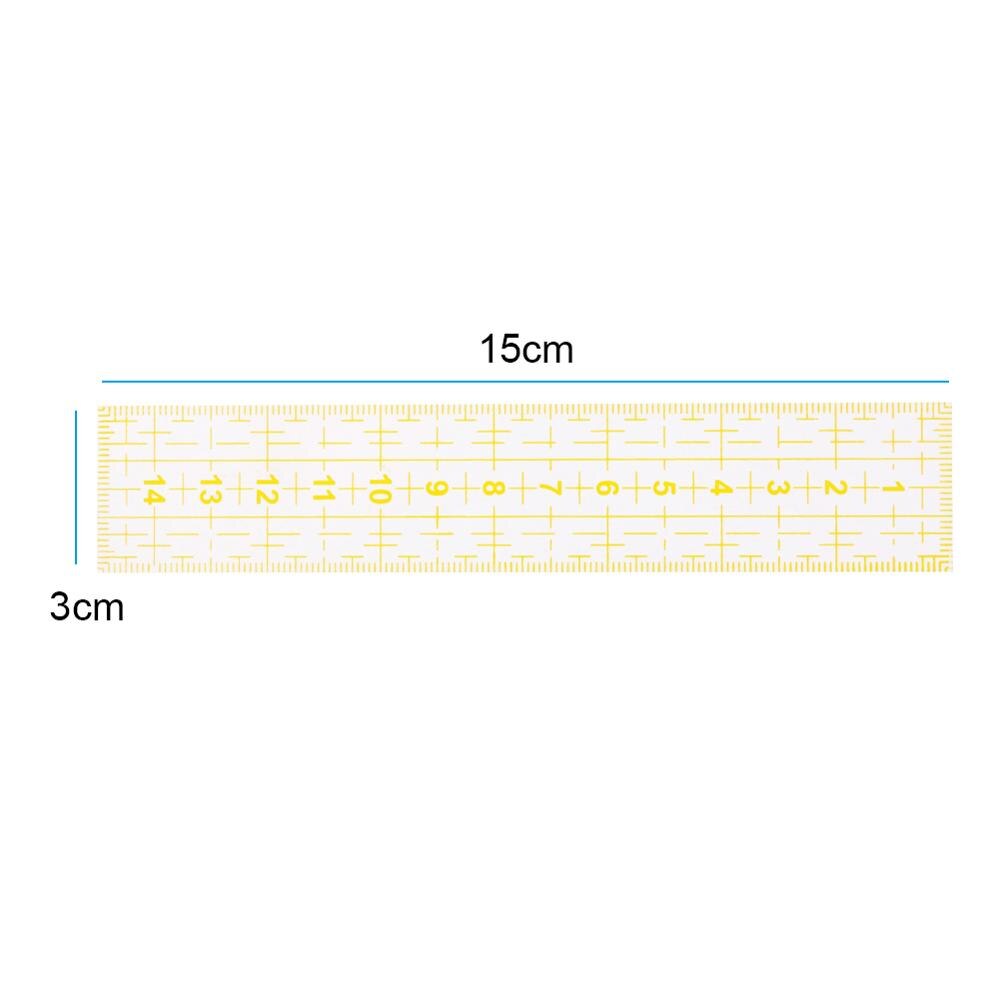 Clear Multifunction Acrylic Patchwork Curve Ruler Sewing Rulers Clothing Craft Tools Sewing Accessories Cloth Patchwork Ruler: H