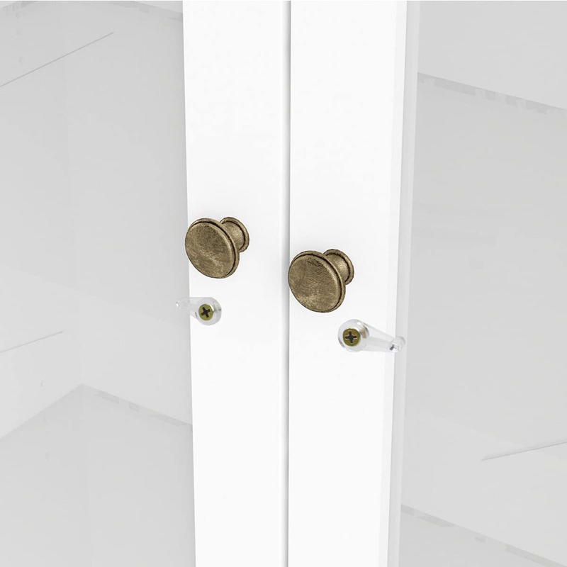 50 Paar Glas Halfter Clips Bausatz Schrank glas Clips 4mm Kunststoff türen Clips mit Schrauben zur Befestigung von Glas chrank türen