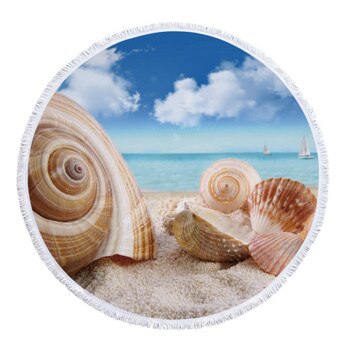 Toalla De playa redonda grande con estampado del mapa del mundo, paño De felpa grueso De microfibra con borlas, toallas De playa grandes, servilleta De Plage: Gris claro