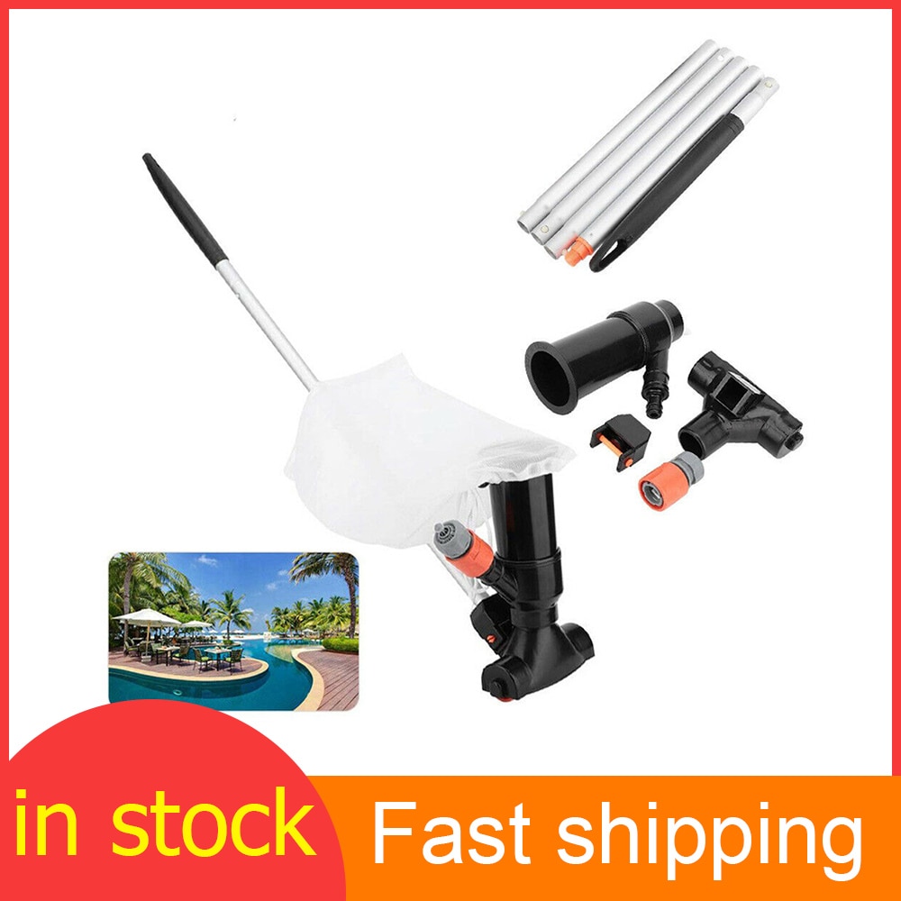 Pool Vacuum Cleaner Swimming Pool Vacuum Jet 5 Pole Sections Suction ...