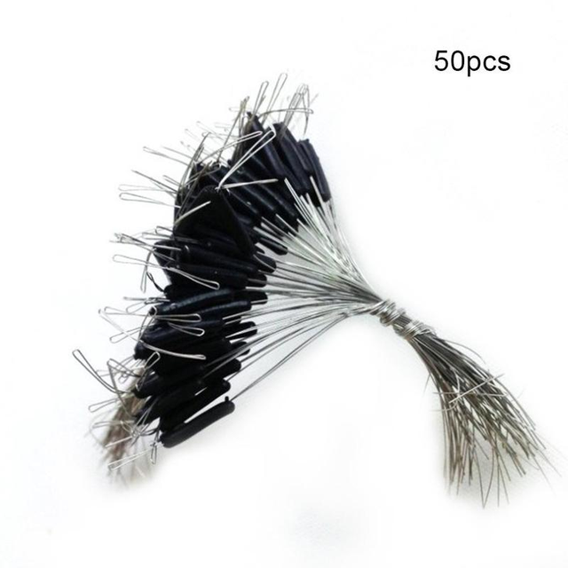 50 bundles of strand splitter, fishing line component splitter, fishing fork, gadgets hook double K2Y7: Default Title