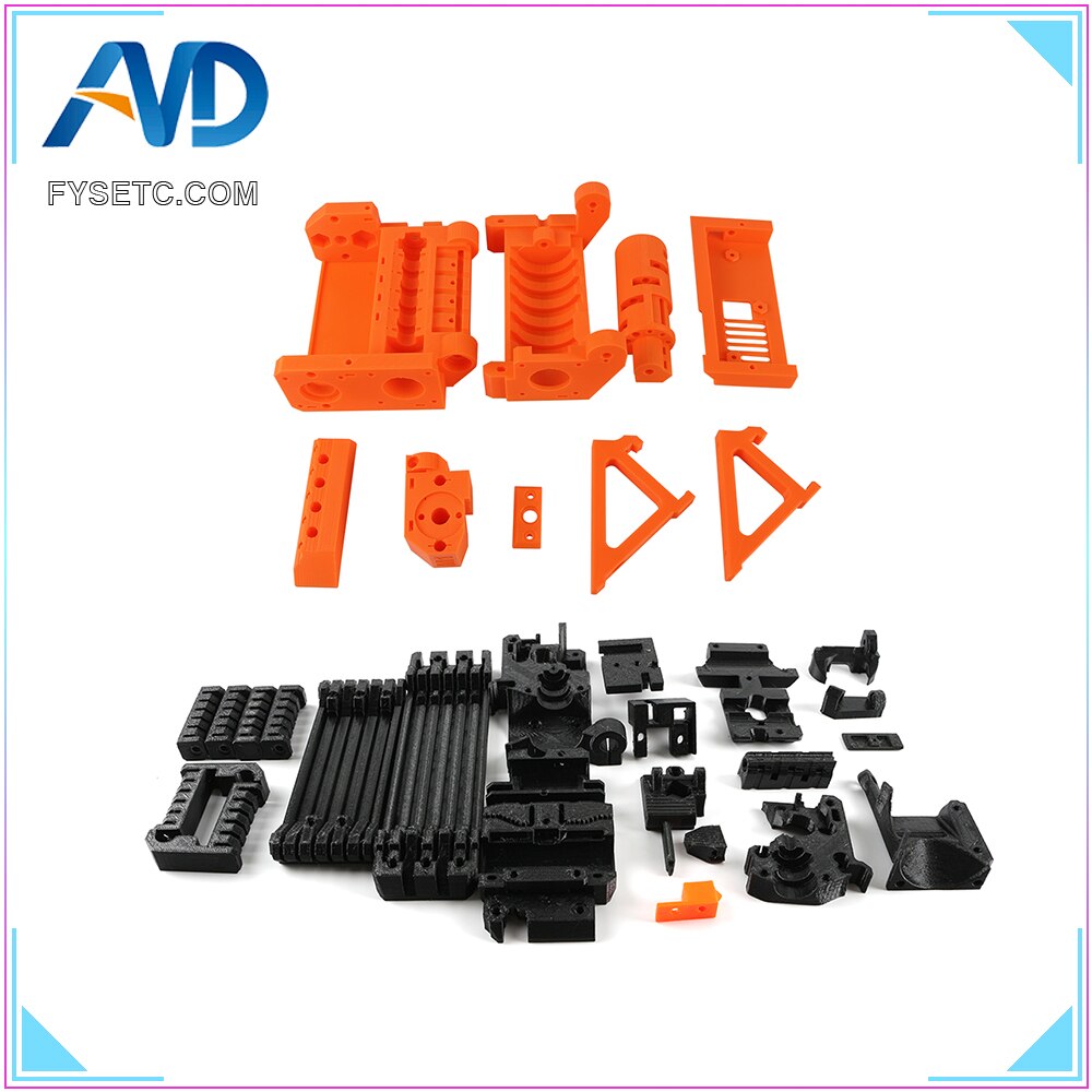 Todas las piezas impresas de Material PLA para Prusa i3 MK2.5S MK3S MMU2S Kit de actualización de Material múltiple 2S