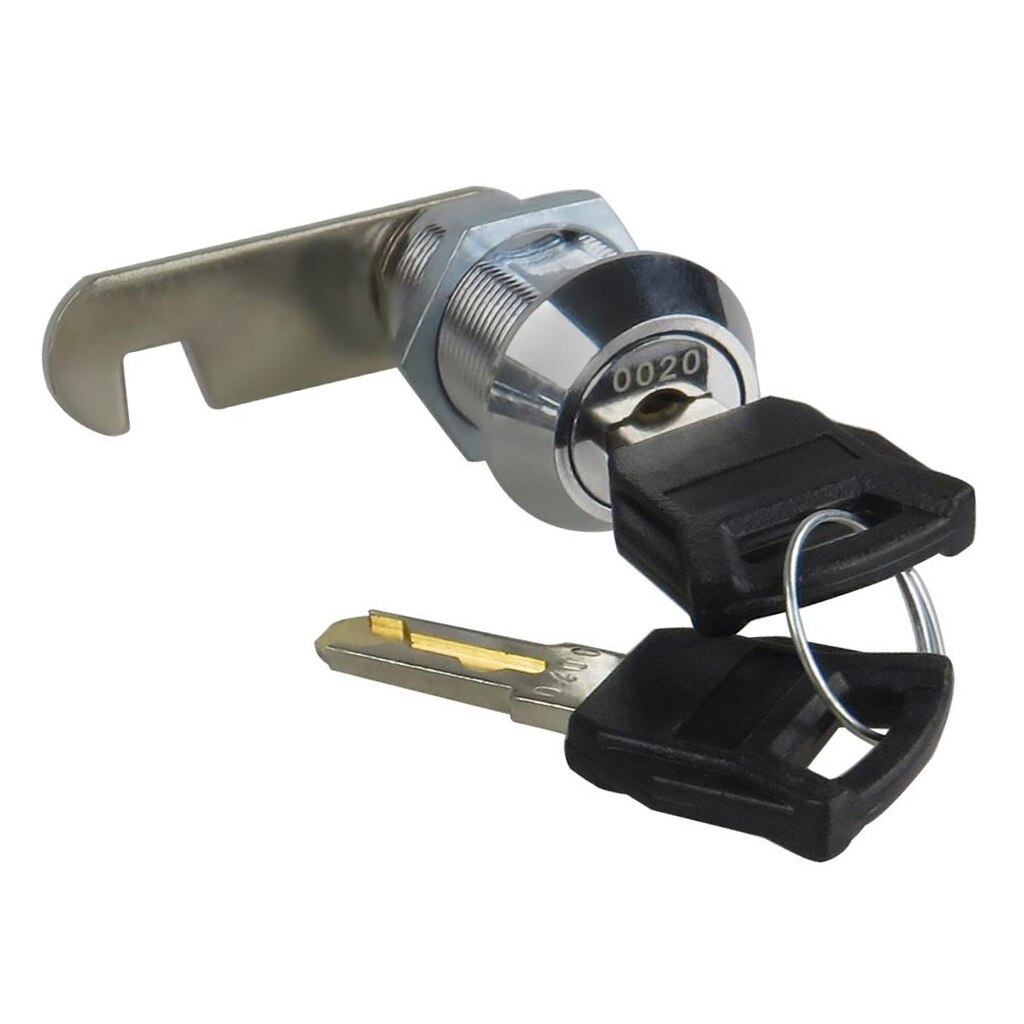 Letter Box Lock File Cabinet Cupboard Locker Cylinder Lock Tongue With 2Pcs Keys